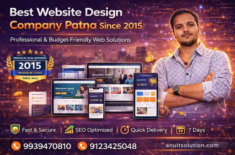 Best Website Design Company in Patna - Top IT Company Since 2015