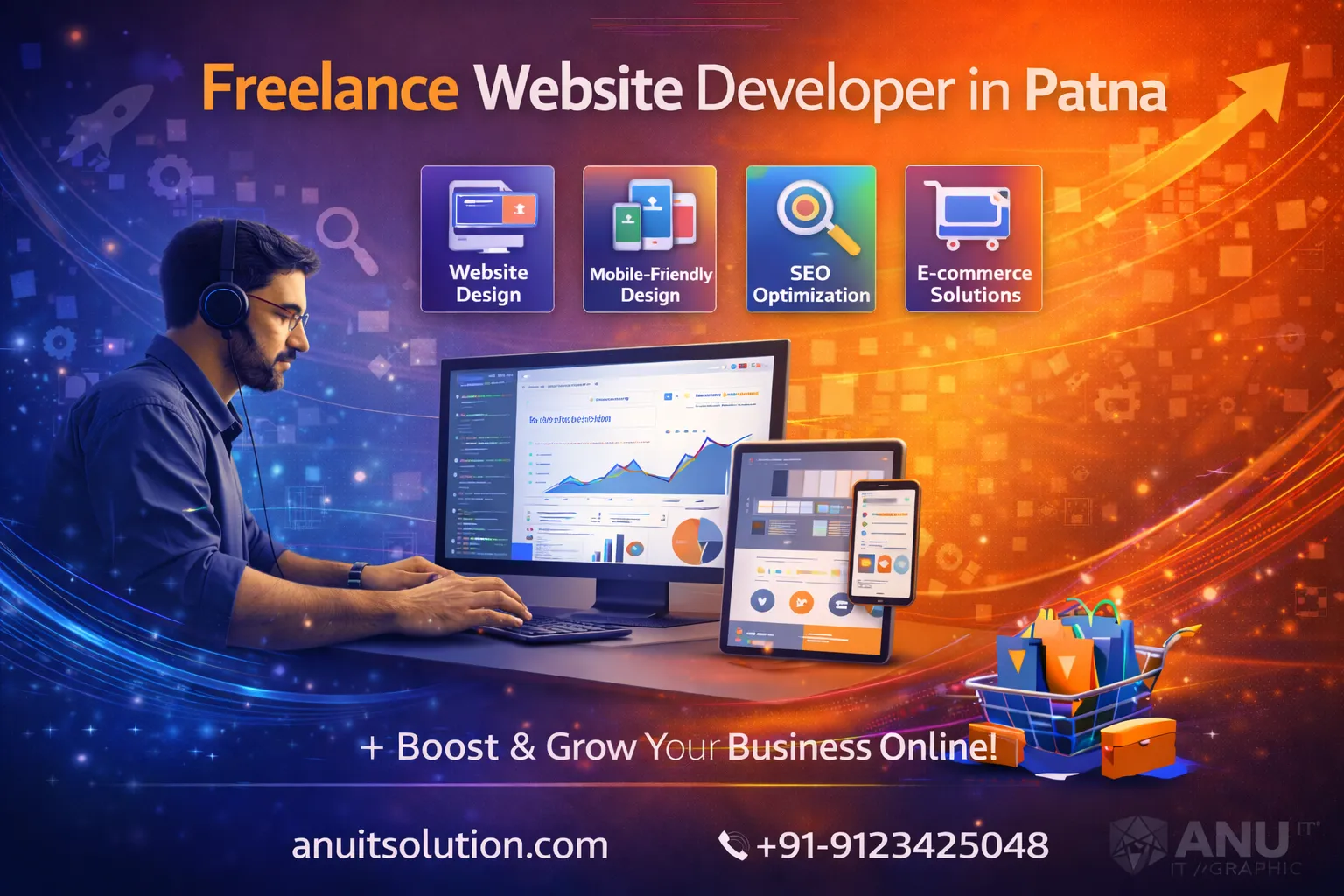 Freelance Website Developer in Patna — Expert Web Design & Development