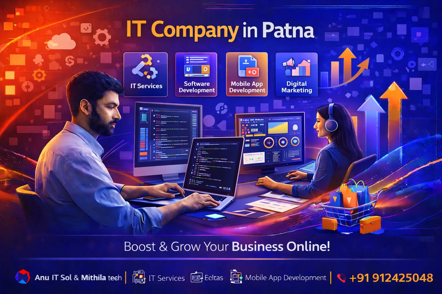 Trusted IT Company in Patna | Software & Cloud Services and IT Support