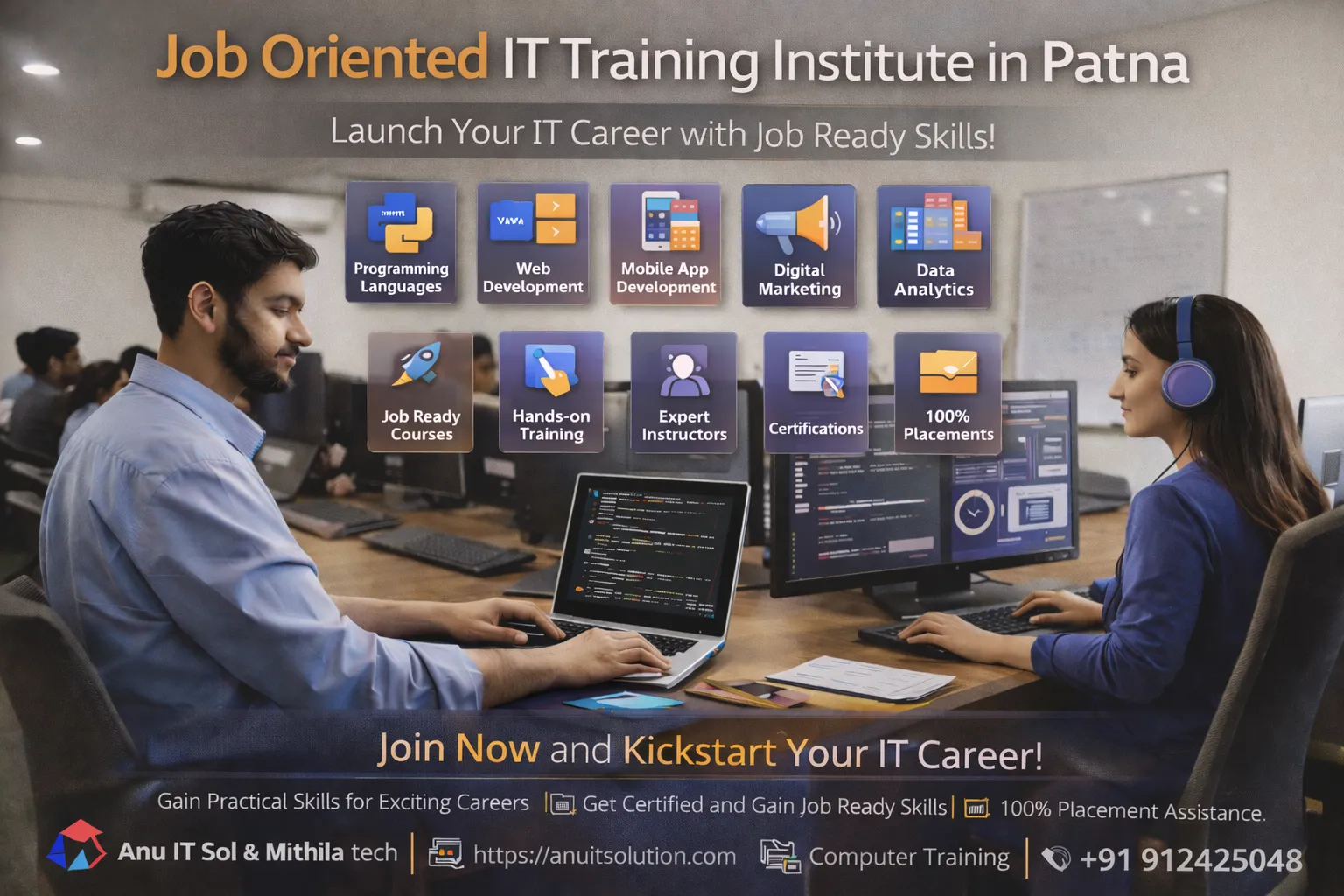 Job-Oriented IT Training Institute in Patna | Career Courses