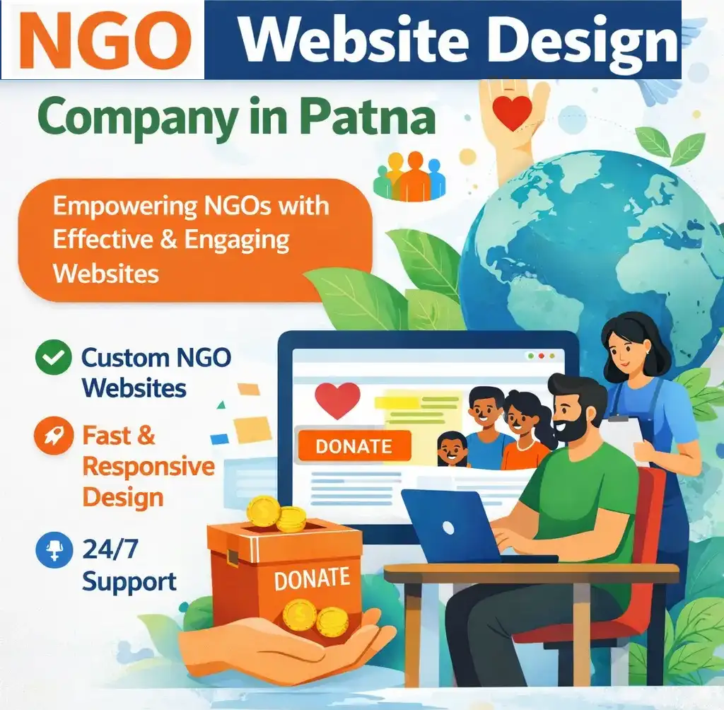 ngo website development company in patna