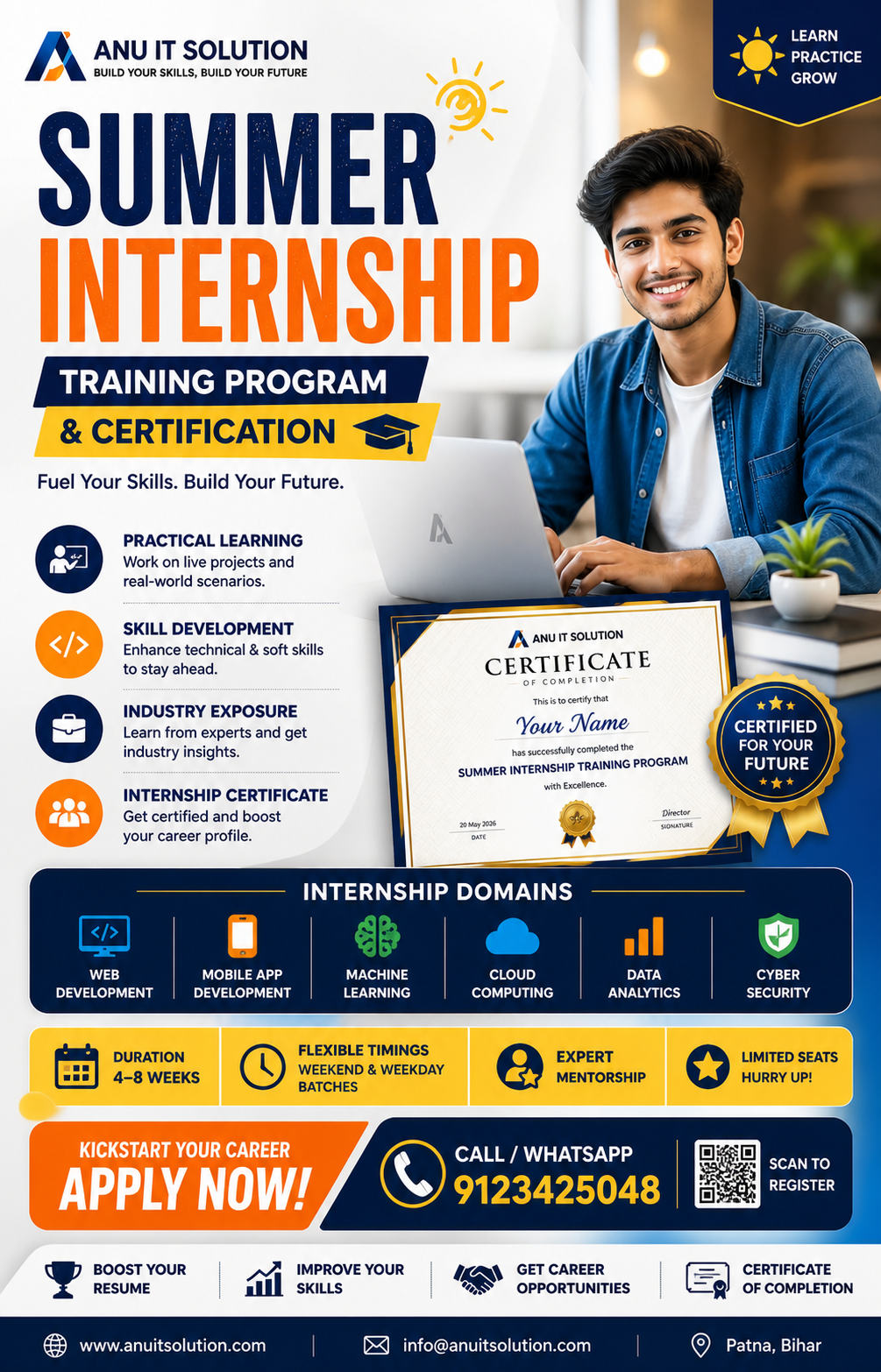 Summer Internship Training Program & Certification