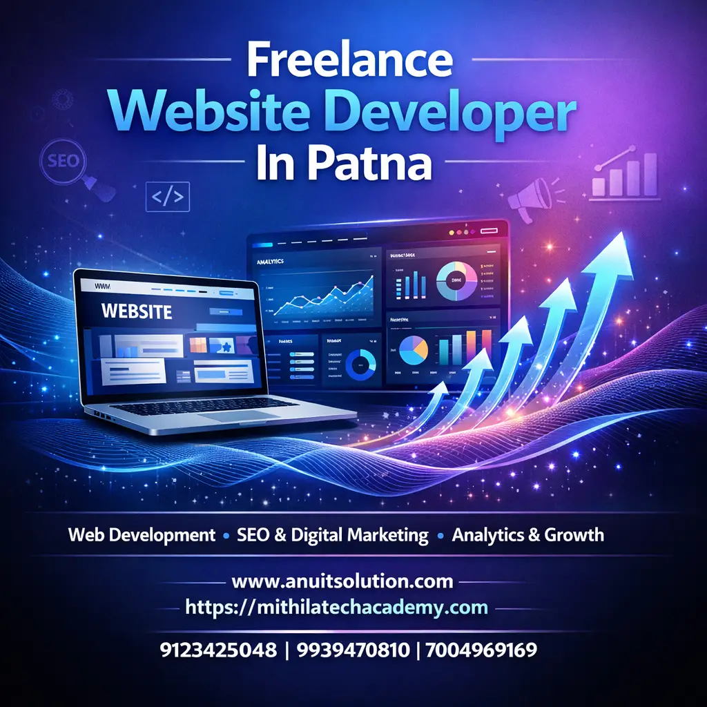 Best Freelance Website Developer in Patna Bihar