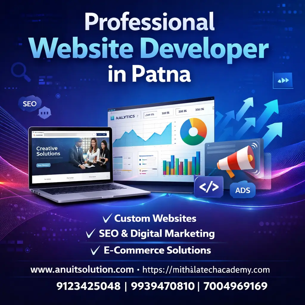 Professional Website Developer in Patna