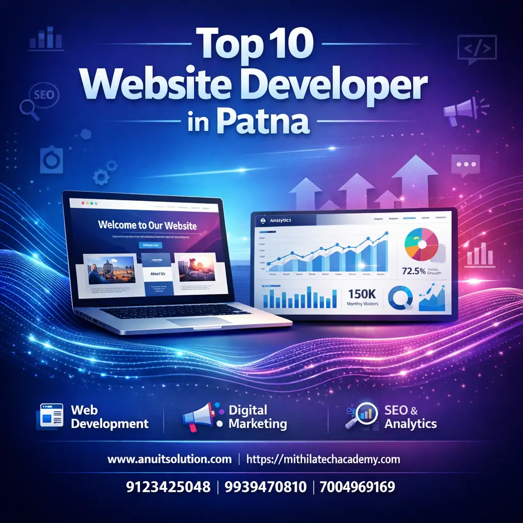 Top 10 Website Developer in Patna