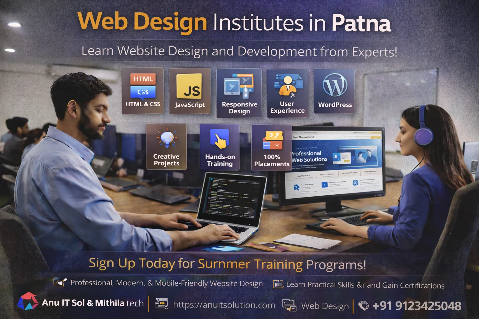 Web Design Training Institute in Patna